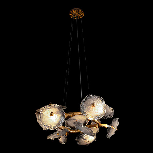 Подвесной светильник 9*G9 10352/650 AB античная бронза Bloom LOFT IT