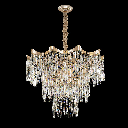 Подвесная люстра 17*E14 CL308282 золото Моника Citilux