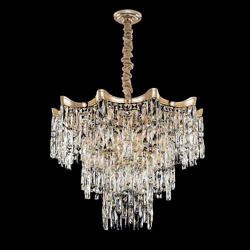 Подвесная люстра 17*E14 CL308282 золото Моника Citilux