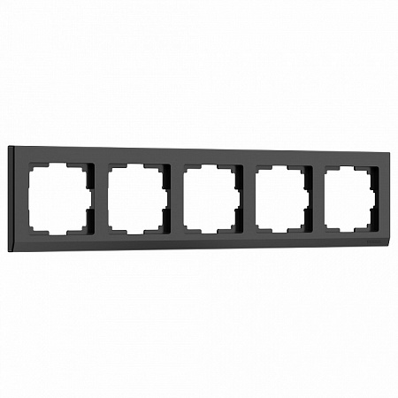 Рамка Черный на 5 постов Werkel Stark 1 W0051808