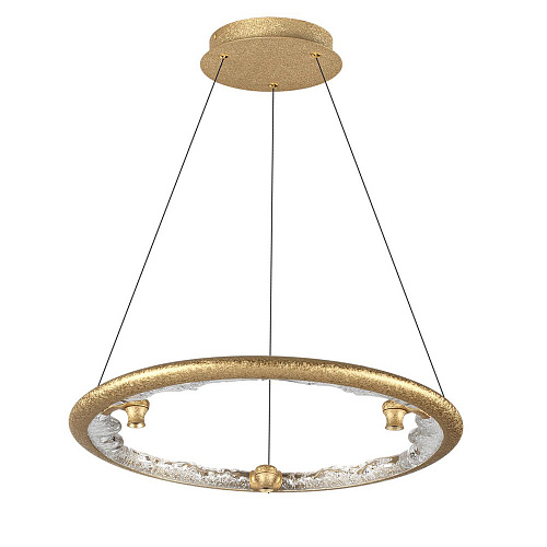 Подвесной светильник 44W 3000K-5700K 7002/44L золотой Hightech Cayon Odeon Light
