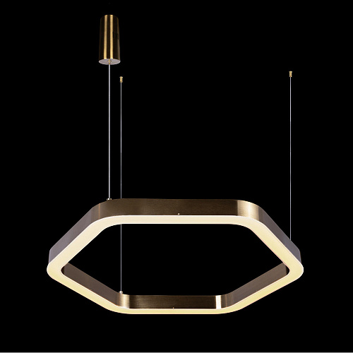 Подвесной светильник LED 38W 3000К 10243S Gold золото Titanium LOFT IT