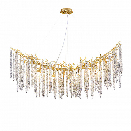 Подвесной светильник 14*G9 3133/01 SP-14 золото Salice Divinare