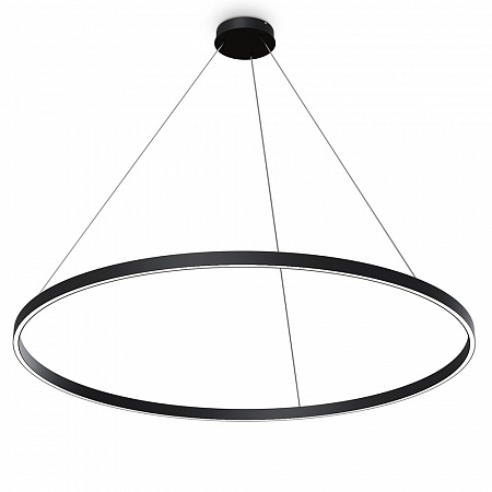 Подвесной светодиодный светильник 81W 3000К/4000К MOD058PL-L65BK чёрный Rim Maytoni