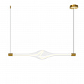Подвесной светодиодный светильник 23W 3000K MOD290PL-L23BS3K латунь Loop Modern Maytoni