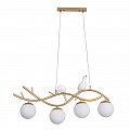 Светильник с птичками 82 см, Arte Lamp ELTANIN A3422SP-4GO, золотистый