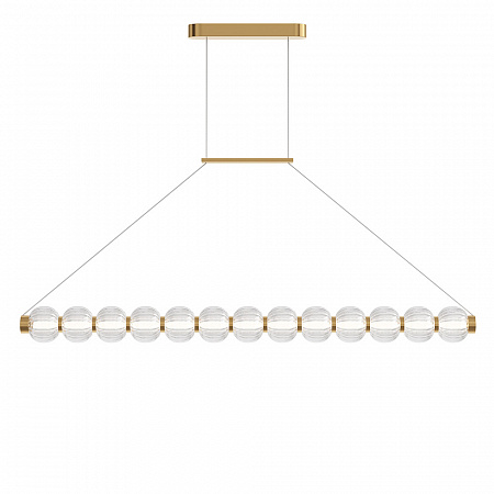 Подвесной светодиодный светильник 22W 3000K MOD555PL-L18G3K золото Amulet Modern Maytoni