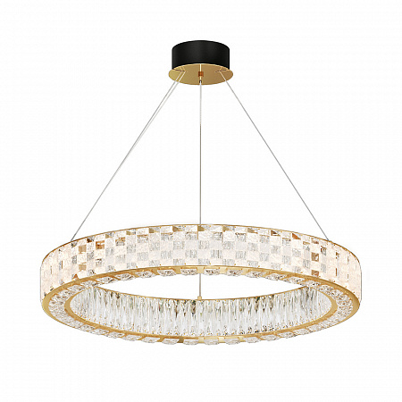 Подвесной светодиодный светильник 64W 3000K MOD336PL-L170G3K золото Castello Modern Maytoni