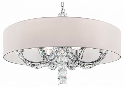 Подвесная люстра Maytoni Talento DIA008PL-08CH, диаметр 88 см, хром