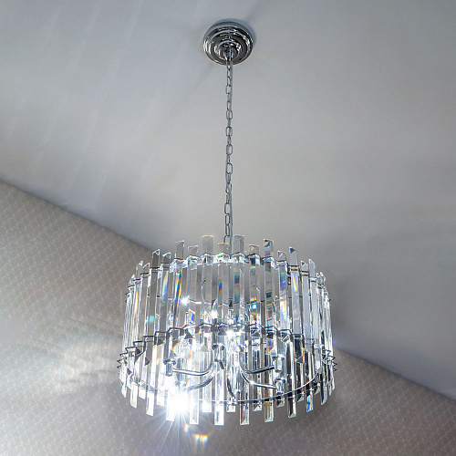 Люстра подвесная CL334161 хром Ингвар Citilux