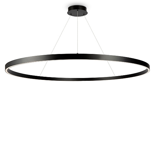 Подвесной светодиодный светильник 81W 3000К/4000К MOD058PL-L65BK чёрный Rim Maytoni