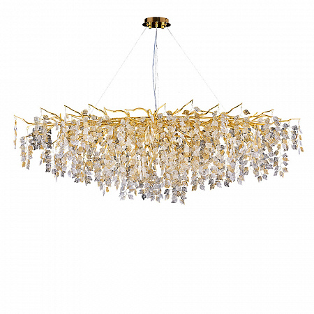 Подвесной светильник 13*G9 3136/01 SP-13 золото/янтарный Salice Divinare