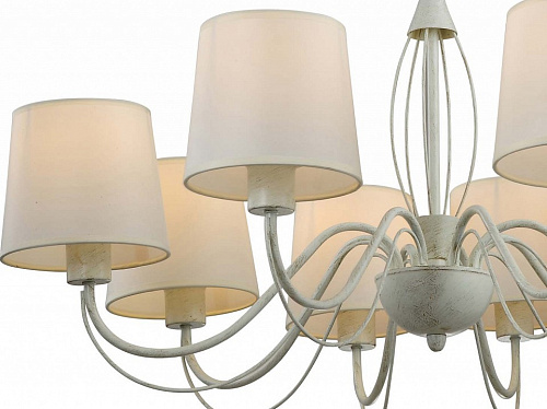 Люстра Arte Lamp A9310LM-8WG Orlean слоновая кость