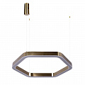 Подвесной светильник LED 38W 3000К 10243S Gold золото Titanium LOFT IT