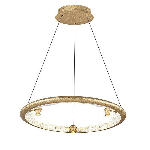 Подвесной светильник 44W 3000K-5700K 7002/44L золотой Hightech Cayon Odeon Light