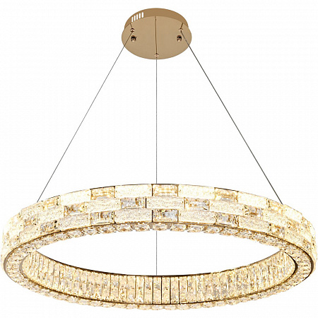 Люстра подвесная LED 80W 2800К-6500К 4014/03/08P золото Gabbana Stilfort