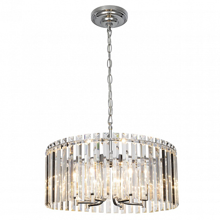 Хрустальная подвесная люстра 6*E14 CL306161 хром Джейн Citilux