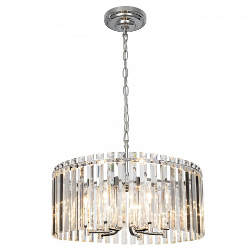 Хрустальная подвесная люстра 6*E14 CL306161 хром Джейн Citilux