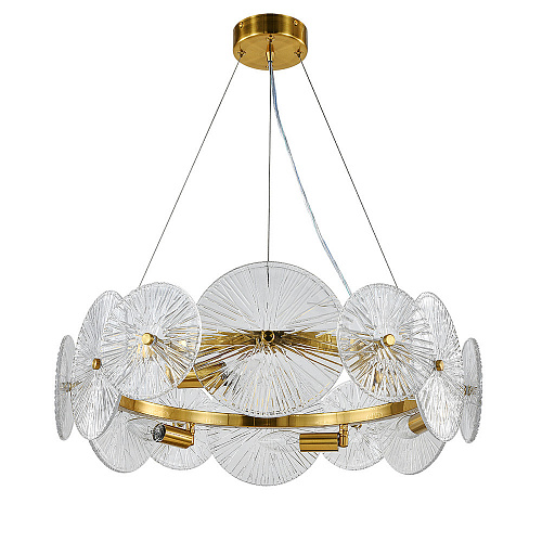 Люстра Indigo Miele 12021/6P Brass V000604