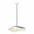 Подвесной светильник LED 12W 3000K SL6208.701.12 серый/белый Oasis ST-Luce