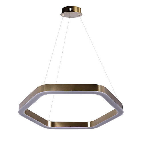 Подвесной светильник LED 38W 3000К 10243S Gold золото Titanium LOFT IT