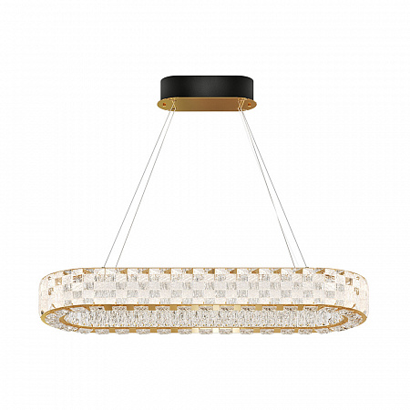 Подвесной светодиодный светильник 56W 3000K MOD336PL-L130G3K золото Castello Modern Maytoni