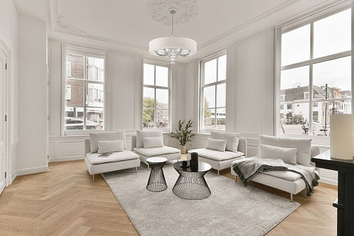 Подвесная люстра Maytoni Talento DIA008PL-08CH, диаметр 88 см, хром