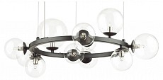 Подвесная люстра Odeon Light Tovi 4818/11, диаметр 64 см, черный