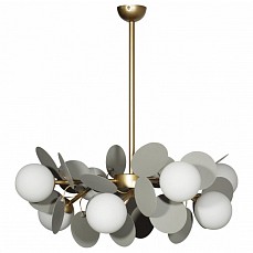 Люстра на штанге 8*G9 Grey серый Matisse LOFT IT 10008/8