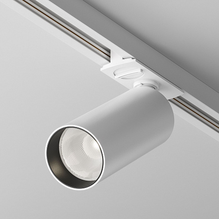 Трековый светильник Focus Led Unity 4000K 12Вт 50° Dim Triac (однофазный) Maytoni Technical TR021-1-12W4K-W-D-W