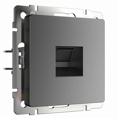 Розетка Ethernet RJ-45 Графит матовый W1181064