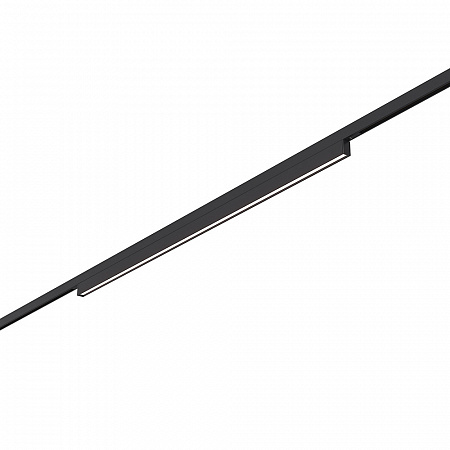 Магнитный трековый светильник Черный LED 1*16W 24V ST Luce Super5 ST665.436.16