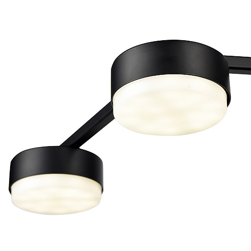 Люстра потолочная 6*GX53 8187/6C черный Comfi Dabra Lumion