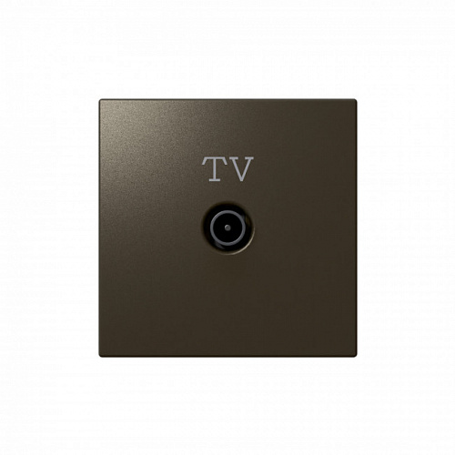 Jasmart FD Бронза Розетка TV Φ9.5mm оконечная