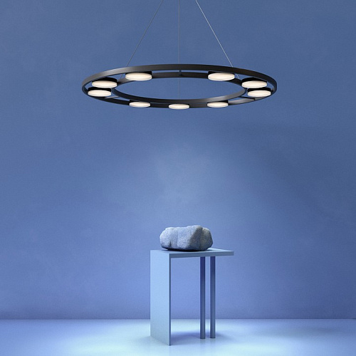Светильник 80 см, 63W, 3000K Maytoni Fad MOD070PL-L63B3K, черный