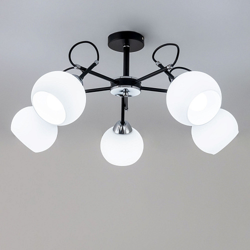 Люстра потолочная CL141251 черный Стивен Citilux
