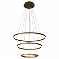 Kink Light 08223,33(3000K) Подвес Тор матовое золото d80+60+40 h160 Led 110W (3000K) диммируемый, с пультом ДУ