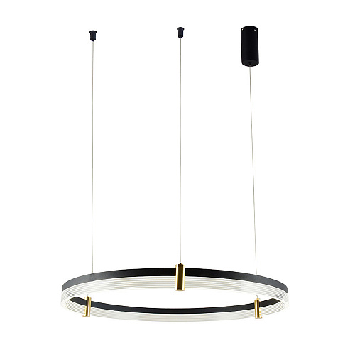 Светильник 60 см, 76W, 3000K-6000K Arte Lamp MERCURY A2183SP-1BK черный