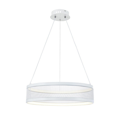 Светодиодная подвесная люстра 38W 3000-6000K 8104/38L белый Ledio FELISITI Lumion