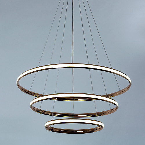 Светильник 80 см, 150W, 3000-6000K, Arte Lamp Meridiana A2198SP-3GO, золото