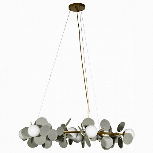 Светильник 105 см, Loft It 10008/1050 Grey, золото