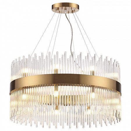 Люстра Odeon Light Focco 4722/18, диаметр 70 см, бронза