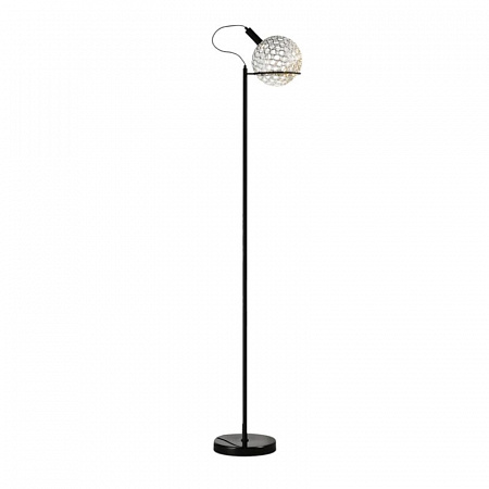 Напольный светодиодный светильник с металлическим плафоном LED 6W 3000K 80492/1 чёрный Gemini Eurosvet