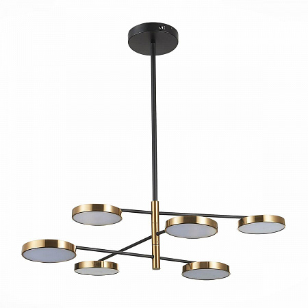 Светильник подвесной 82*82 см, 45W 3000K ST LUCE FARONE SL1605.413.06 Черный