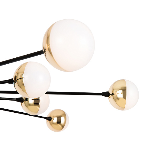 Светильник 84 см, Freya Celebrity FR5242CL-16B, черный-золото