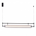 Светильник 120 см, 25W, 3000K, Kink Light 08021-120P,19, черный