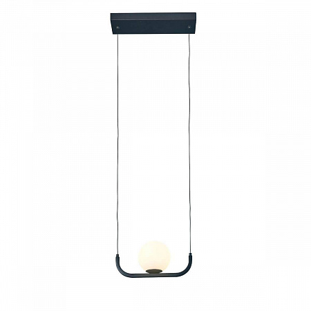 Светильник подвесной 30*13 см, 8W 3200K ST LUCE BOTELLI SL1581.403.01 Черный