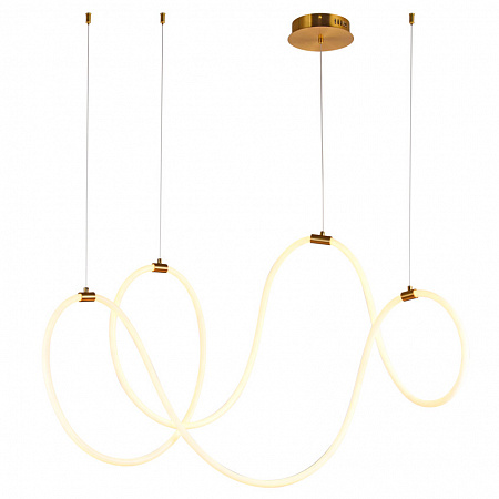 Светильник 150 см, 55W, 3000K, Arte Lamp Klimt A2850SP-80PB, латунь