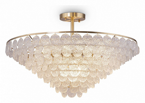 Люстра потолочная Maytoni Mazzo MOD130CL-14G, диаметр 73 см, золото
