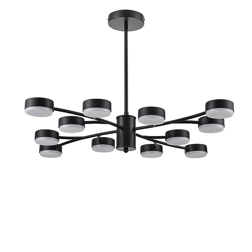 Люстра потолочная 12*GX53 8117/12 черный Comfi Torina Lumion